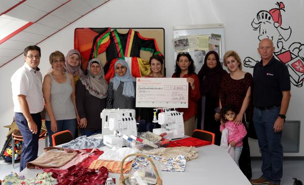 Scheckübergabe Stiftung "Miteinander Leben" an den Malteser Hilfsdienst 